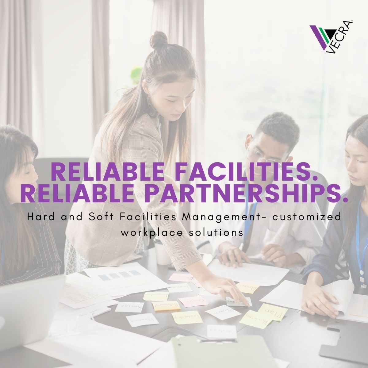 vecrainc's tweet image. Strong partnerships rely on efficiency and reliability. Through Hard and Soft Facilities Management, VECRA, Inc. helps clients harmonize workplaces, minimize risk, and guarantee long-term business continuity.

👉  vecrainc.com/core-capabilit… 

#FacilitiesManagement #VecraInc