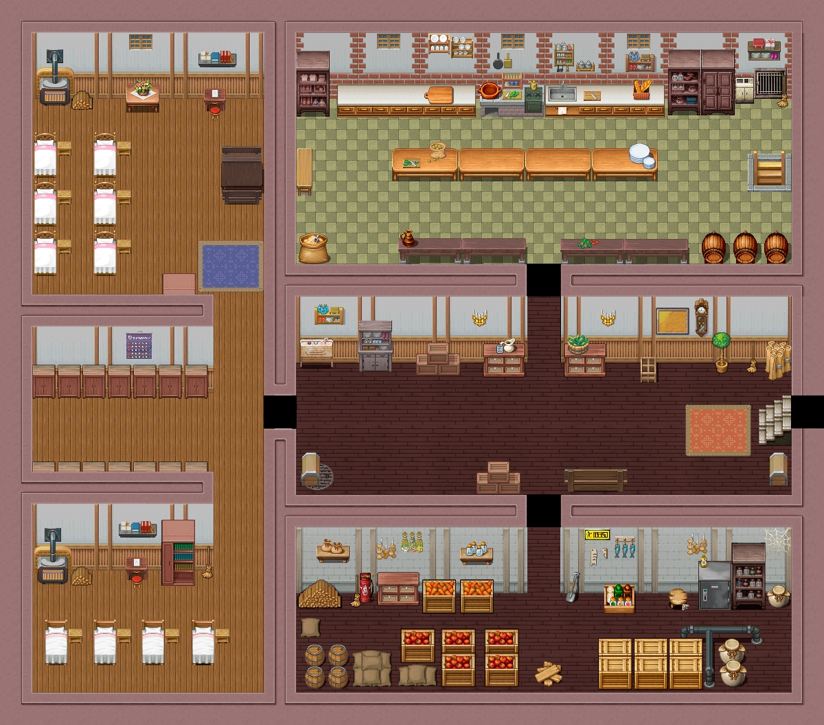 Kitchens.

#visual_novel #vn #videogame #indie #indiedev #gamedev #steam #rpg_maker #otome #otomegames #indiegames #indiegame #IndieGameDevs