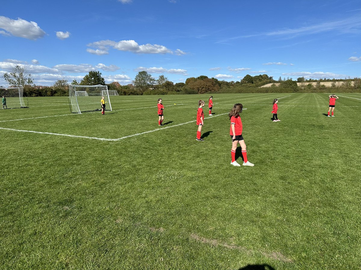 Great fun at two football tournaments today. So proud of our children. #GrowingTogether #AimingHigh #SafeAndWell