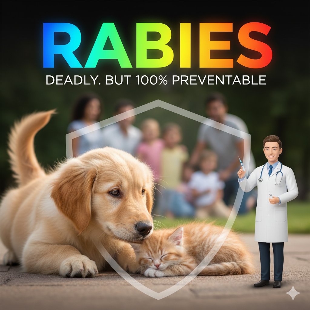 GaliBillyyoung's tweet image. ⚠️ Rabies kills almost 100% of people once symptoms appear... and it’s closer to you than you think 🐕💉.

I&apos;m a pharmacist, and in this thread, I&apos;ll break down this deadly but preventable disease. We&apos;ll cover what it is, how it spreads, and why early action saves lives.

👉…