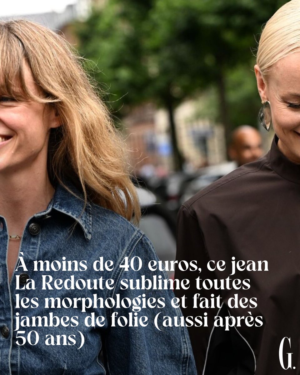 grazia_fr's tweet photo. À moins de 40 euros, ce jean La Redoute sublime toutes les morphologies et fait des jambes de folie (aussi après 50 ans)
➡️ https://t.co/u1b4eTzf9p https://t.co/aFZuZVJPdM