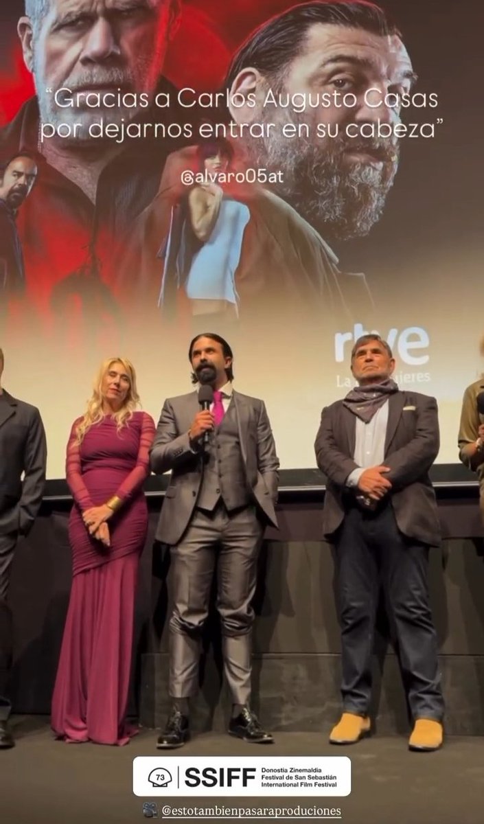 Ayer en el <a href="/sansebastianfes/">Donostia Zinemaldia - Festival de San Sebastián</a>, hoy en <a href="/RadioCLM_es/">Radio Castilla-La Mancha</a>. Esta noche, a las 21:30, entrevistamos a <a href="/AugustoCasas71/">Carlos Augusto Casas</a>, que no estará solo. También con Julián Ibañez e Irene Puértolas. ¿Tema? La novela negra.