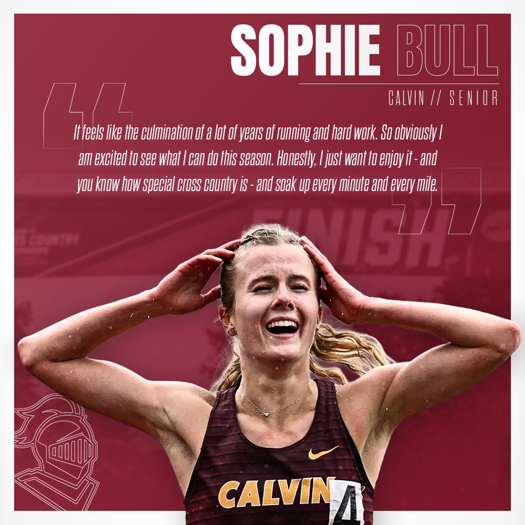 USTFCCCA's tweet image. Sophie Bull of @CALVIN_XCTF hopes to build on the momentum she built during the outdoor track &amp;amp; field season, as well as throughout her entire career.

ustfccca.org/2025/09/featur…