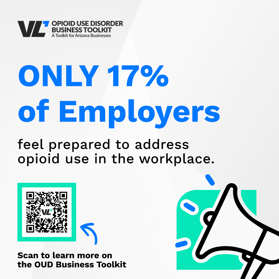 🤔 Not sure how to address opioids in the workplace? You're not alone. 

Fortunately, the OUD Business Toolkit provides Arizona employers with free, practical resources so your organization can be prepared. Get started at 👉 oudbiztoolkit.org