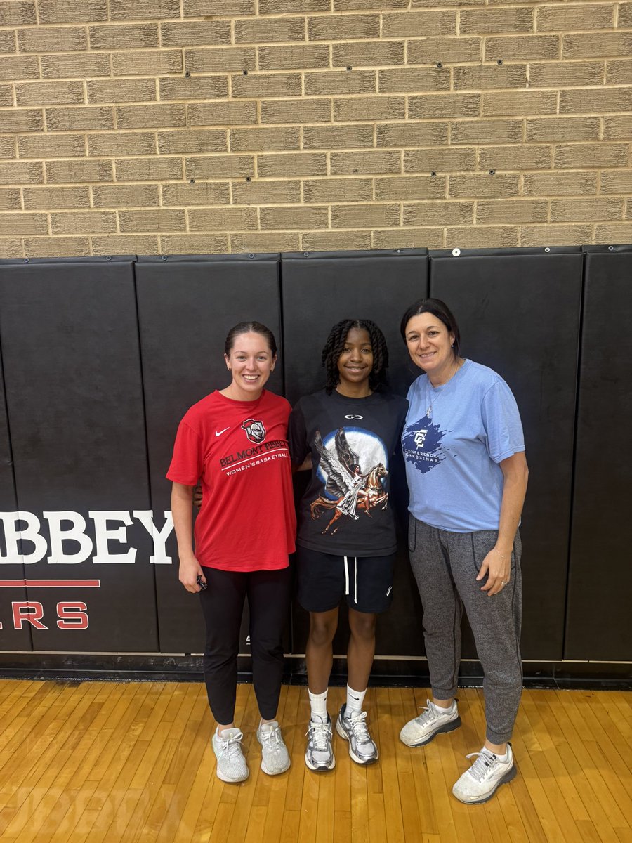 Aubrey Morrow (@bretheballer1) on Twitter photo Unofficial visit to <a href="/AbbeyWBB/">Belmont Abbey Women's Basketball</a> yesterday was great. The intensity and energy of the workouts and practice was amazing. Thanks to <a href="/CoachKimLusk/">Kim Lusk</a> and <a href="/sierra_gonyo/">Sierra (Gonyo) Harjo</a> for the wonderful conversation and tour of the campus. Unofficial visit to <a href="/AbbeyWBB/">Belmont Abbey Women's Basketball</a> yesterday was great. The intensity and energy of the workouts and practice was amazing. Thanks to <a href="/CoachKimLusk/">Kim Lusk</a> and <a href="/sierra_gonyo/">Sierra (Gonyo) Harjo</a> for the wonderful conversation and tour of the campus.