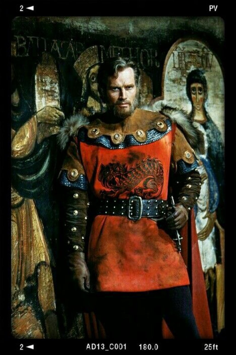Charlton Heston en "El señor de la guerra"(1965)