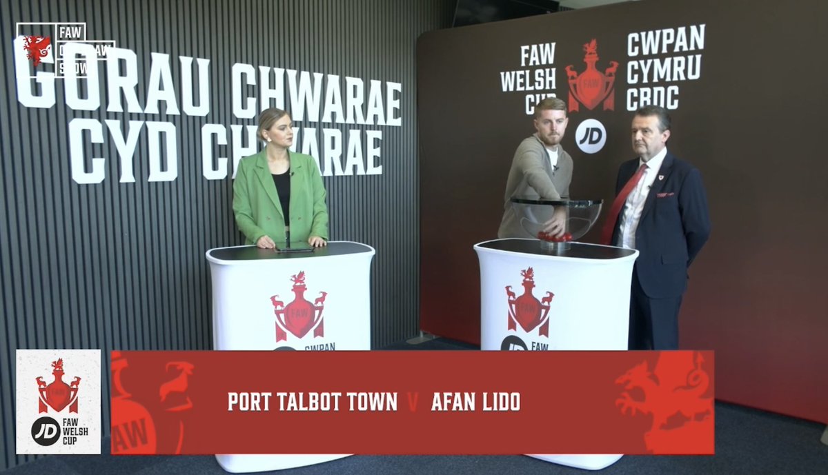 We have been drawn at home against our neighbours <a href="/CPDLidoAfan/">Afan Lido F.C.</a> from the <a href="/CymruLeagues/">JD Cymru Leagues 🏴󠁧󠁢󠁷󠁬󠁳󠁿</a> in Round 2 of the #FAWWelshCup 

Game will be played on 18th October 

#SteelMen