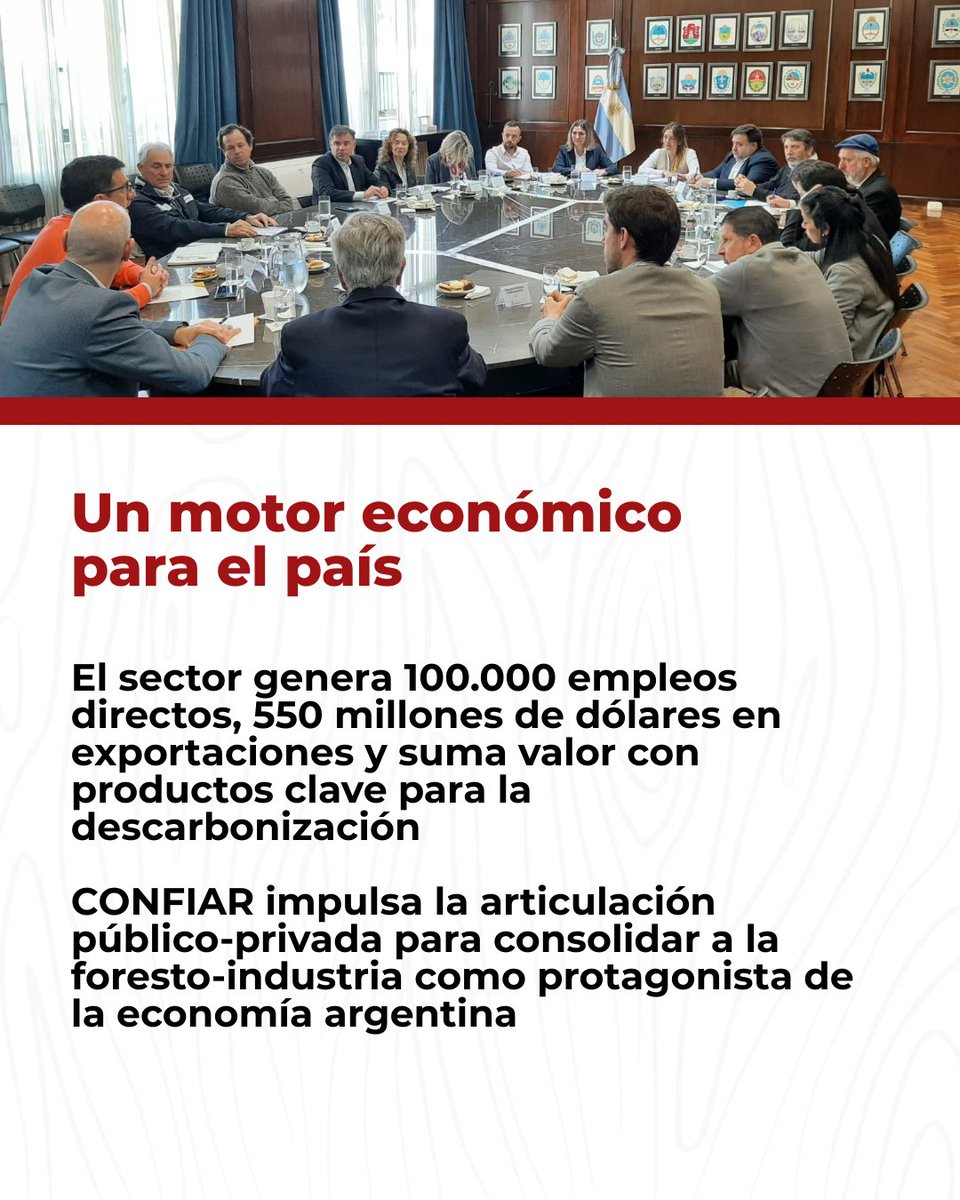 La foresto-industria en debate

📊 Desde un nuevo censo forestal hasta medidas para potenciar la competitividad y las exportaciones, las decisiones que hoy se discuten podrían transformar el futuro de la industria.

👉 Enterate de todos los detalles: bit.ly/47VlqrM