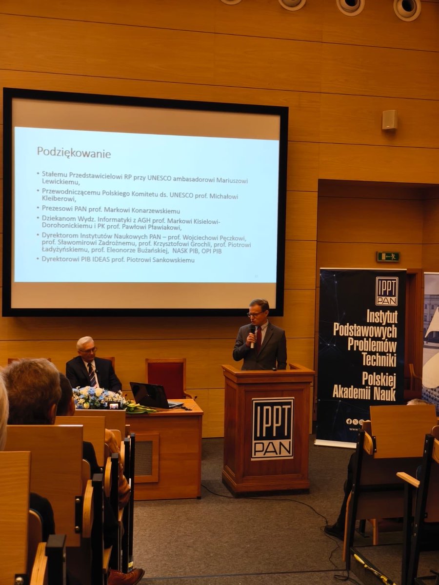 A new ⁦<a href="/UNESCO/">UNESCO 🏛️ #Education #Sciences #Culture 🇺🇳</a>⁩ Chair on the Ethical Governance of #AI opened at the Institute of ⁦⁦Fundamental Technical Research of the Polish Academy of Sciences! Congratulations to Prof. Burczynski and his team 👏 ⁦<a href="/ipptpan/">Institute of Fundamental Technological Research</a>⁩ ⁦<a href="/PAN_akademia/">Polska Akademia Nauk</a>⁩ ⁦<a href="/PolKomUNESCO/">Polski Komitet ds. UNESCO/Polish NatCom UNESCO</a>⁩