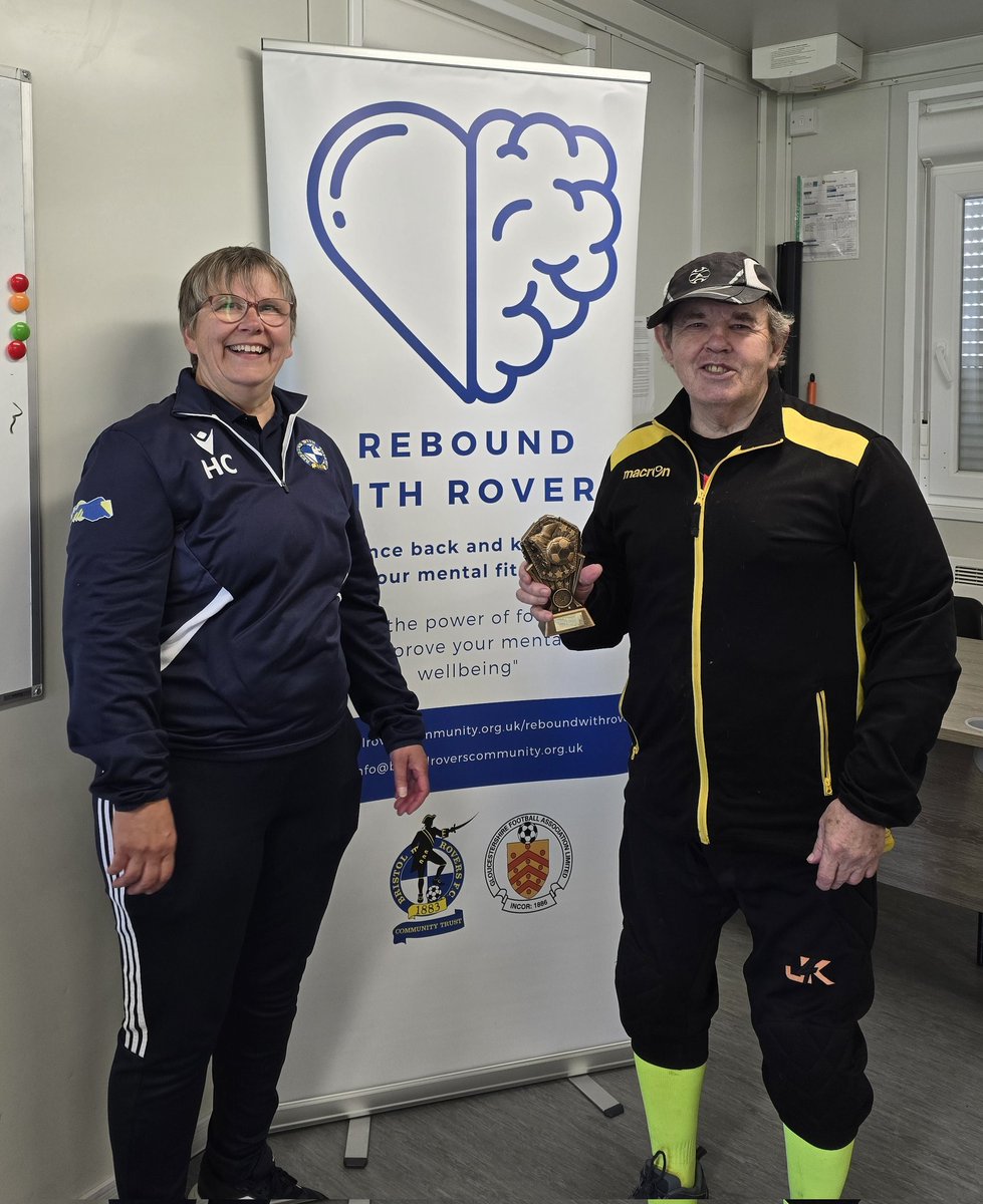 A huge well done to our award winners this week, Rob and Tom! Both showing fantastic support for their teammates, encouraging others to keep going right to the end. Alongside some brilliant goals and saves! Well done lads! <a href="/BristolRoversCT/">Bristol Rovers CT</a> #RwR <a href="/helen14684823/">helen</a>