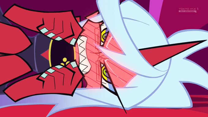 パンスト2期最終回で一番好きなシーンは赤面するニーソックスさんのシーンです 