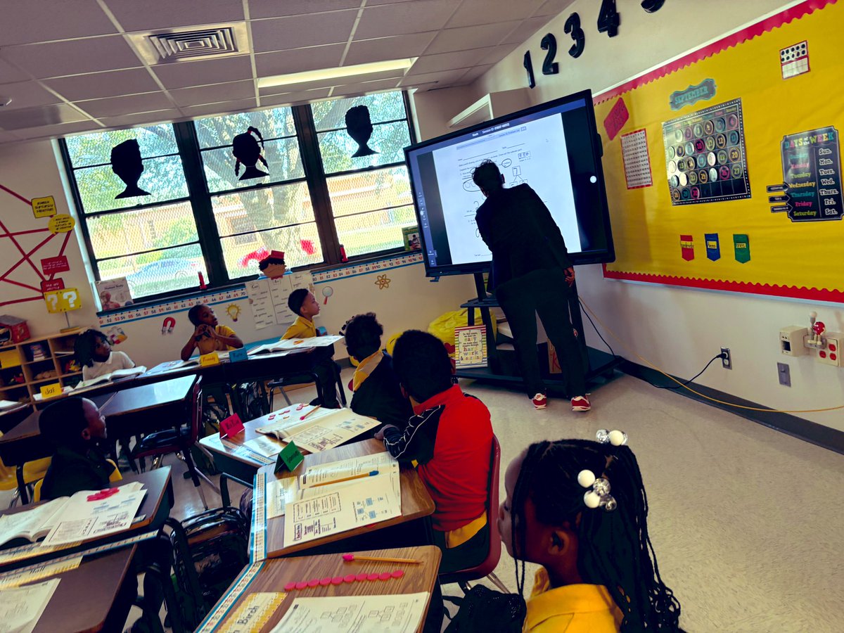 Dr. Debbie Murillo (@murillodebbie1) on Twitter photo Put your thinking caps on! Students are working hard at their problem solving skills at Adelle Turner. 🧐🧮
<a href="/AdelleTurnerES/">Adelle Turner Elementary</a> <a href="/IveryKris/">Krishaunda Ivery</a> <a href="/Dallasacademics/">Dallas ISD Academic Services</a> <a href="/AngieGaylord/">Angie E. Gaylord</a> <a href="/DrElenaSHill/">Dr. Elena S. Hill</a> <a href="/CrisJackson23/">Cristal Jackson</a> <a href="/ICanReadDallas/">Early Learning Dallas ISD</a> Put your thinking caps on! Students are working hard at their problem solving skills at Adelle Turner. 🧐🧮
<a href="/AdelleTurnerES/">Adelle Turner Elementary</a> <a href="/IveryKris/">Krishaunda Ivery</a> <a href="/Dallasacademics/">Dallas ISD Academic Services</a> <a href="/AngieGaylord/">Angie E. Gaylord</a> <a href="/DrElenaSHill/">Dr. Elena S. Hill</a> <a href="/CrisJackson23/">Cristal Jackson</a> <a href="/ICanReadDallas/">Early Learning Dallas ISD</a>