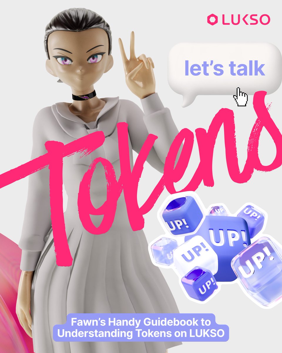 natashalfawn's tweet image. LUKSO’s Token Generator is about to change the game👀

Tokens weren’t born just for degeneracy🏴‍☠️

They can and should be used as building blocks of:

✨ Culture
✨ Access
✨ Identity

“But what tokens can I create on LUKSO, Fawn?” I hear you ask🤔

🧵 Well, let’s get into it: