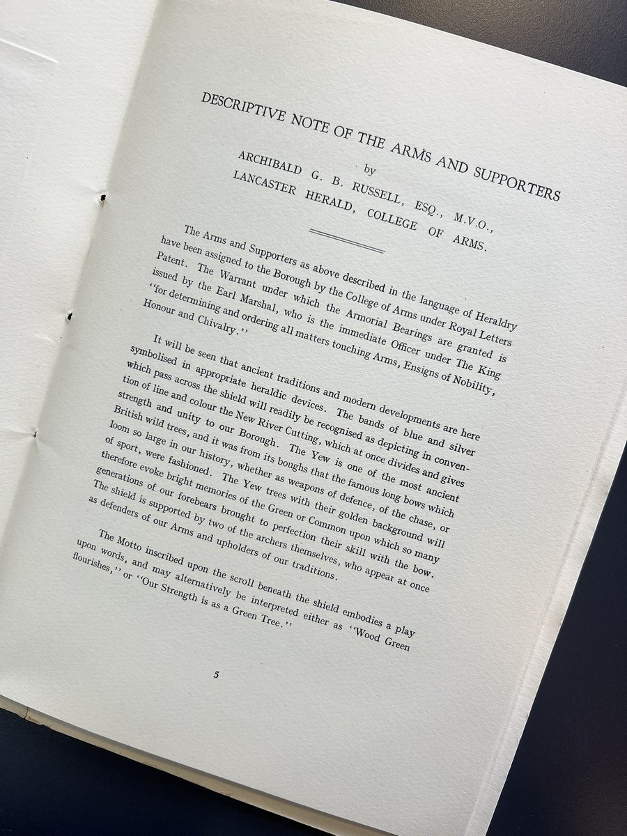 The Wood Green charter 1933. 

Fair to say things look a little different now!