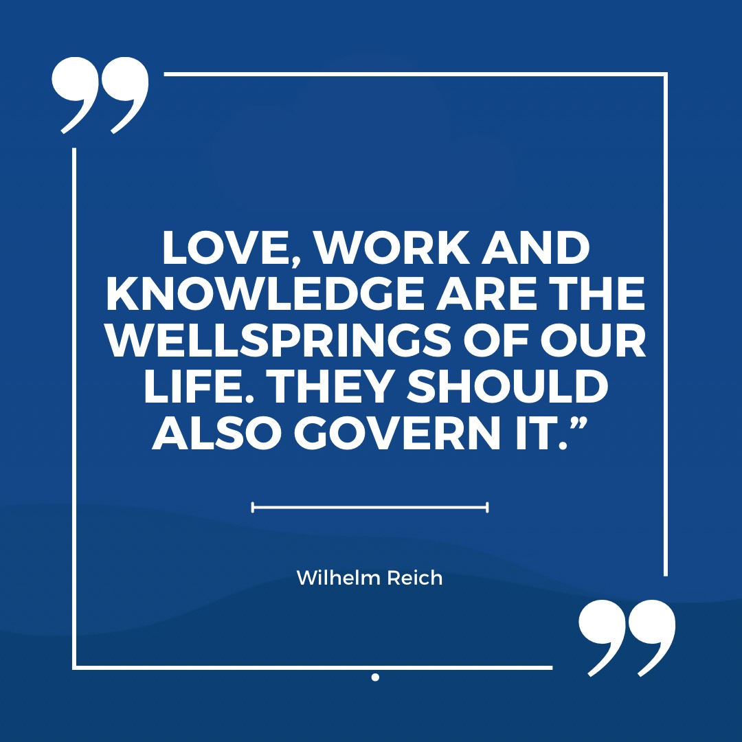 ACO_Orgonomy's tweet image. When life feels overwhelming, it helps to come back to the basics: love, work, and knowledge. These are what keep us grounded.
#LoveWorkKnowledge #mentalhealth #LifeBalance #PersonalGrowth #EverydayWellness #backtobasics #reich #orgonomy