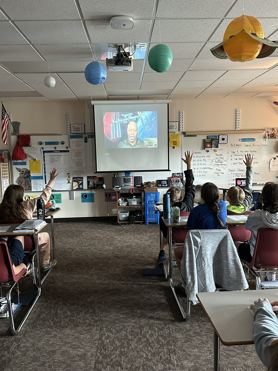 Our #Proud2bMIS students enjoyed visiting with Astronaut, Leland Melvin today. He shared so much knowledge about space, but equally important, he spoke on  how to reach for your dreams!  Realize that your life journey is not always going to be a straight path!