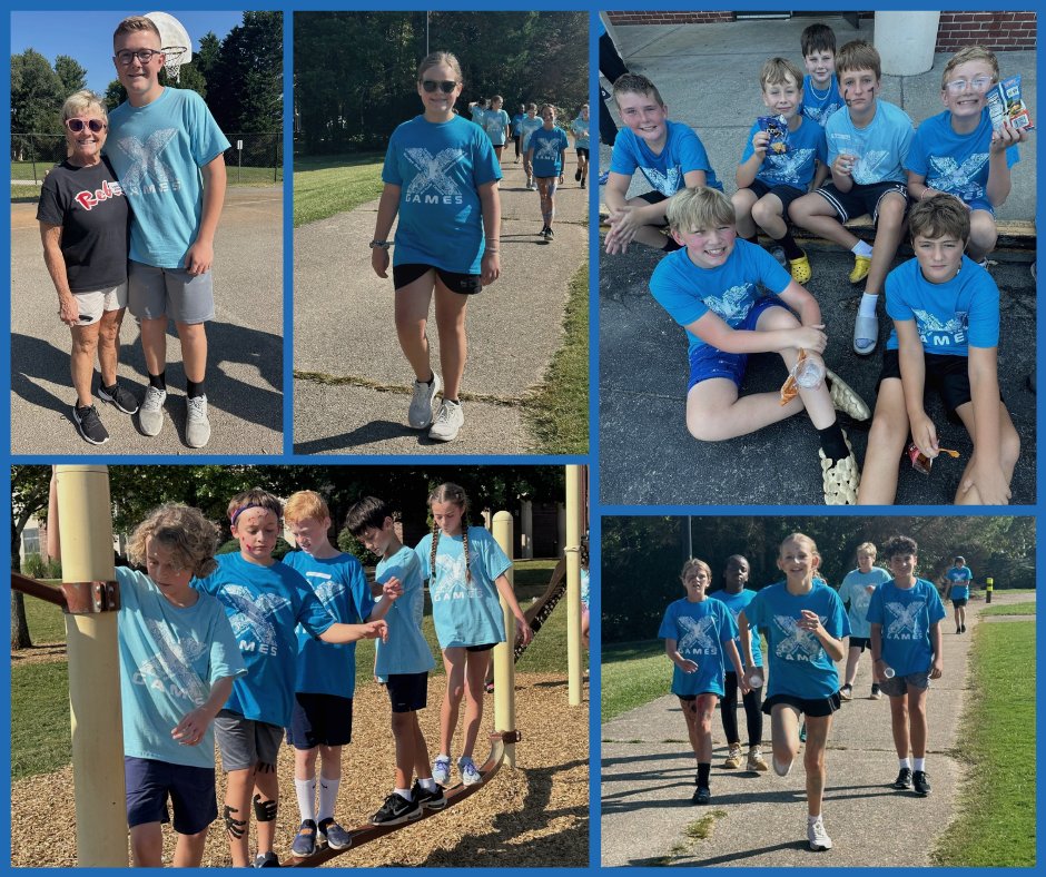 Sixth Grade X-Games! Remember, collection envelopes are due on Tuesday, September 30th. Go Eagles! 🦅 #eaglepride