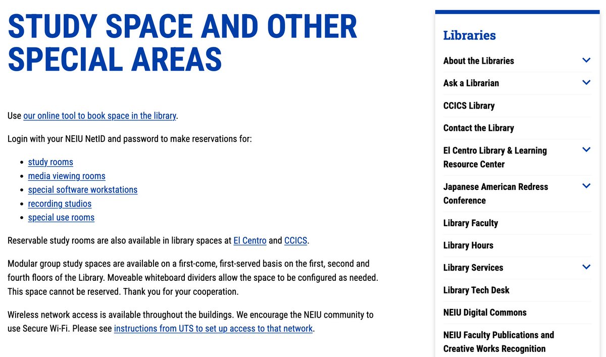Need a space to take an online class or study with classmates? The Libraries have study rooms and other spaces that you can reserve! Click the link to schedule a study room today buff.ly/bG60anE