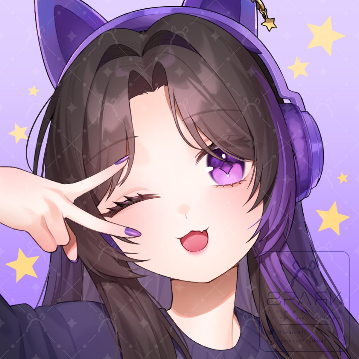 [SKEB] Profile Icon
for Kitdy (<a href="/itskitdy/">Kitdy 👾⭐️</a>)

💚vgen.co/SPark845
#VGenComm #VGenOpen #VGen