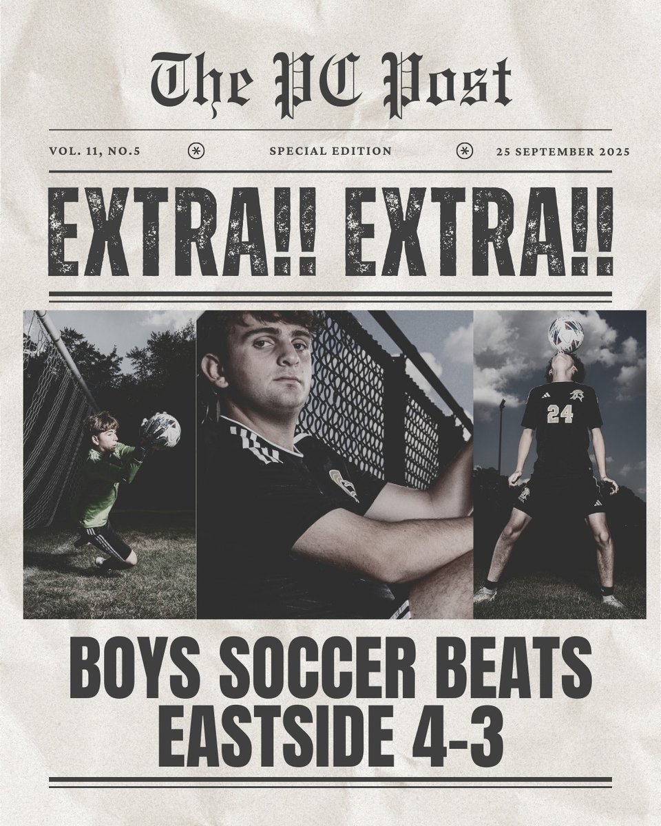 ParamusCathHS's tweet photo. PC Boys Soccer beat Eastside HS 4-3! Let's cheer them on this Saturday, Sept. 27 @ 1:00 pm at home!
#soccer #Paladinpride #menssoccer #Highschoolsports #Sonyalpha #Sportsphotography #highschoolphotography https://t.co/QDxGXiOLDU
