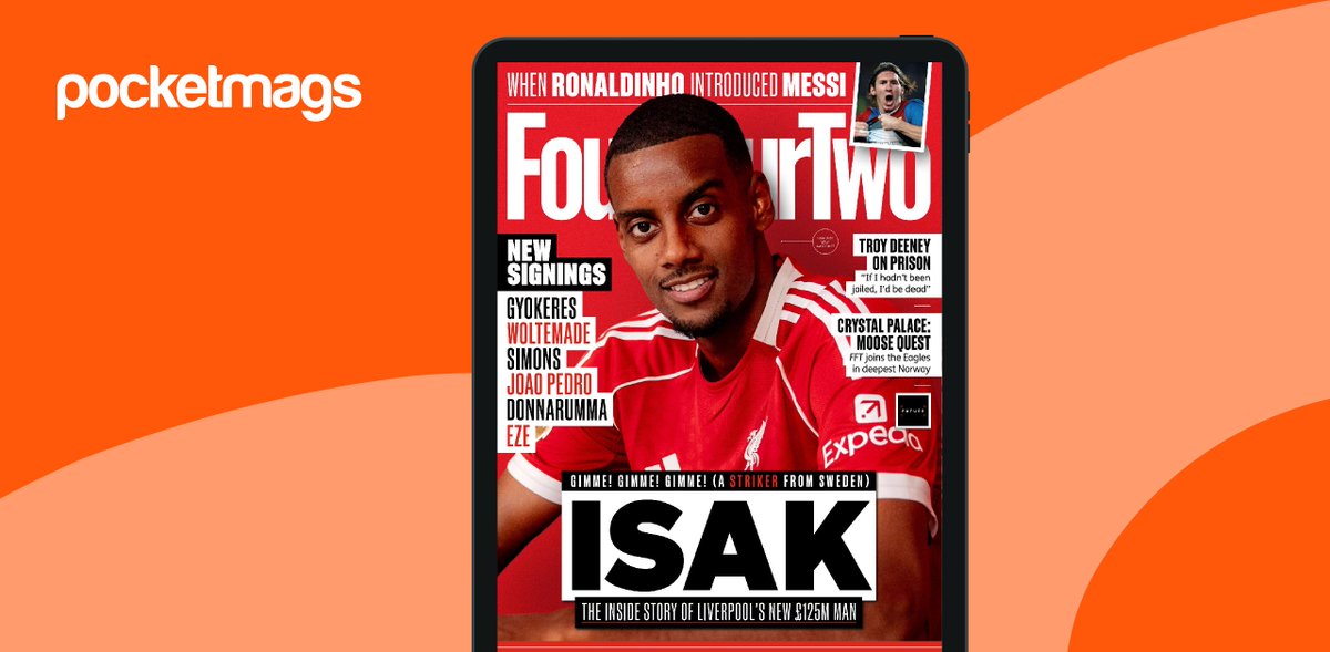 Pocketmags's tweet image. 🔴 ISAK: The Inside Story of Liverpool's New £125m Man 🔴

The latest issue of @FourFourTwo is out now. Read instantly on @Pocketmags

Read now 📲👉 pocketmags.com/four-four-two-…

#FourFourTwo #Isak #LFC