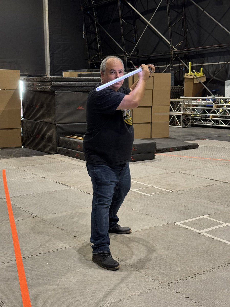 Today was a literal dream come true.

I can’t say much but I flew to London to visit the set of Ahsoka season 2. And I got to hold one of Ahsoka’s screen used lightsabers. 

Everything else I saw and learned is embargoed until a later date but this Star Wars fan is in heaven.
