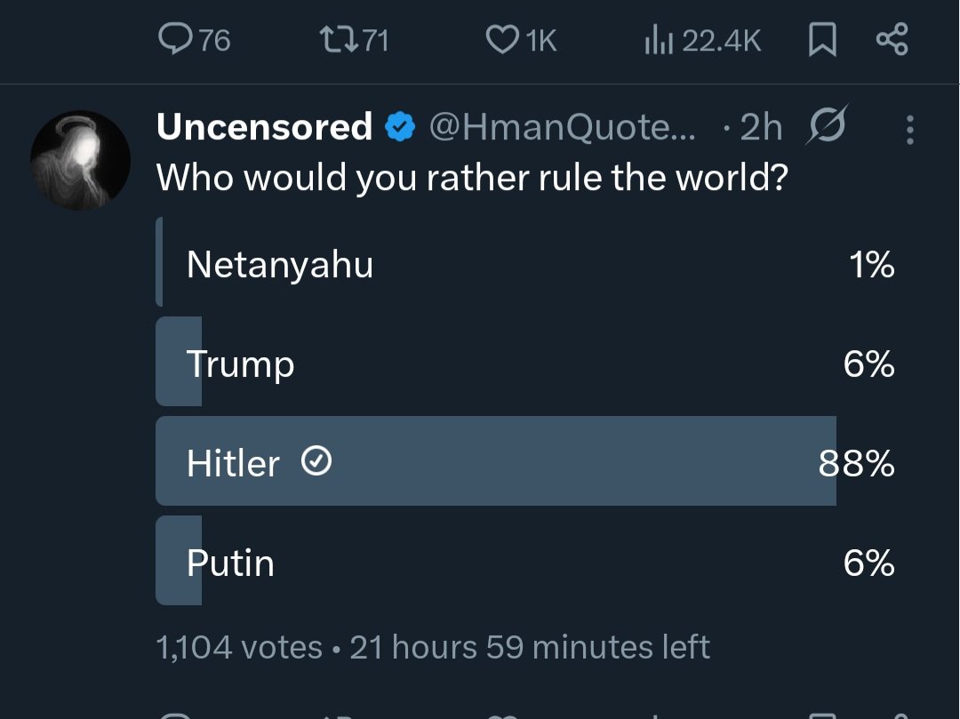 <a href="/HmanQuotes1945/">Uncensored</a> If it can't be 100%, I can live with 88.