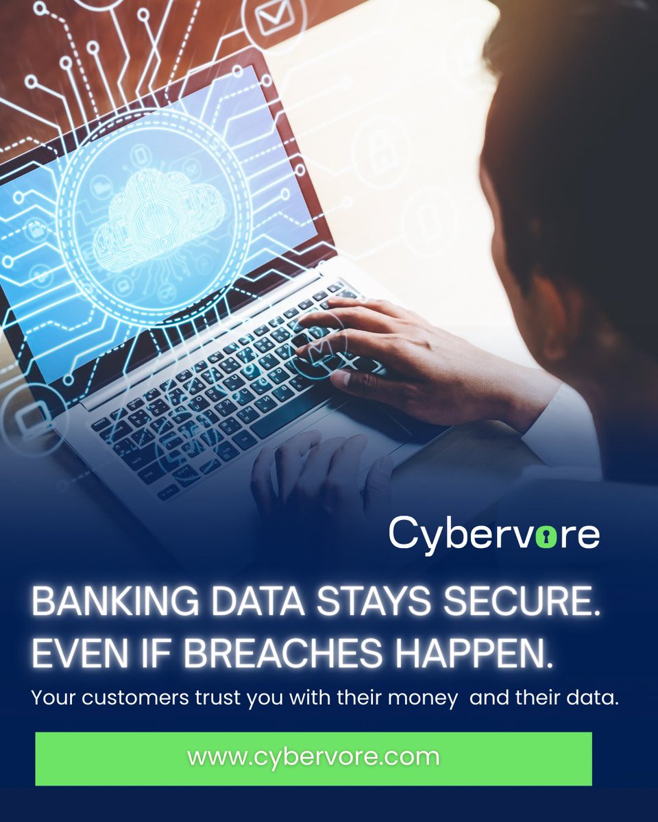 Your customers trust you with more than dollars—they trust you with their future. With Fragglestorm™, financial data is encrypted, fragmented, and worthless to hackers. Security that works as hard as you do! #CyberSecurity #TrustYourData