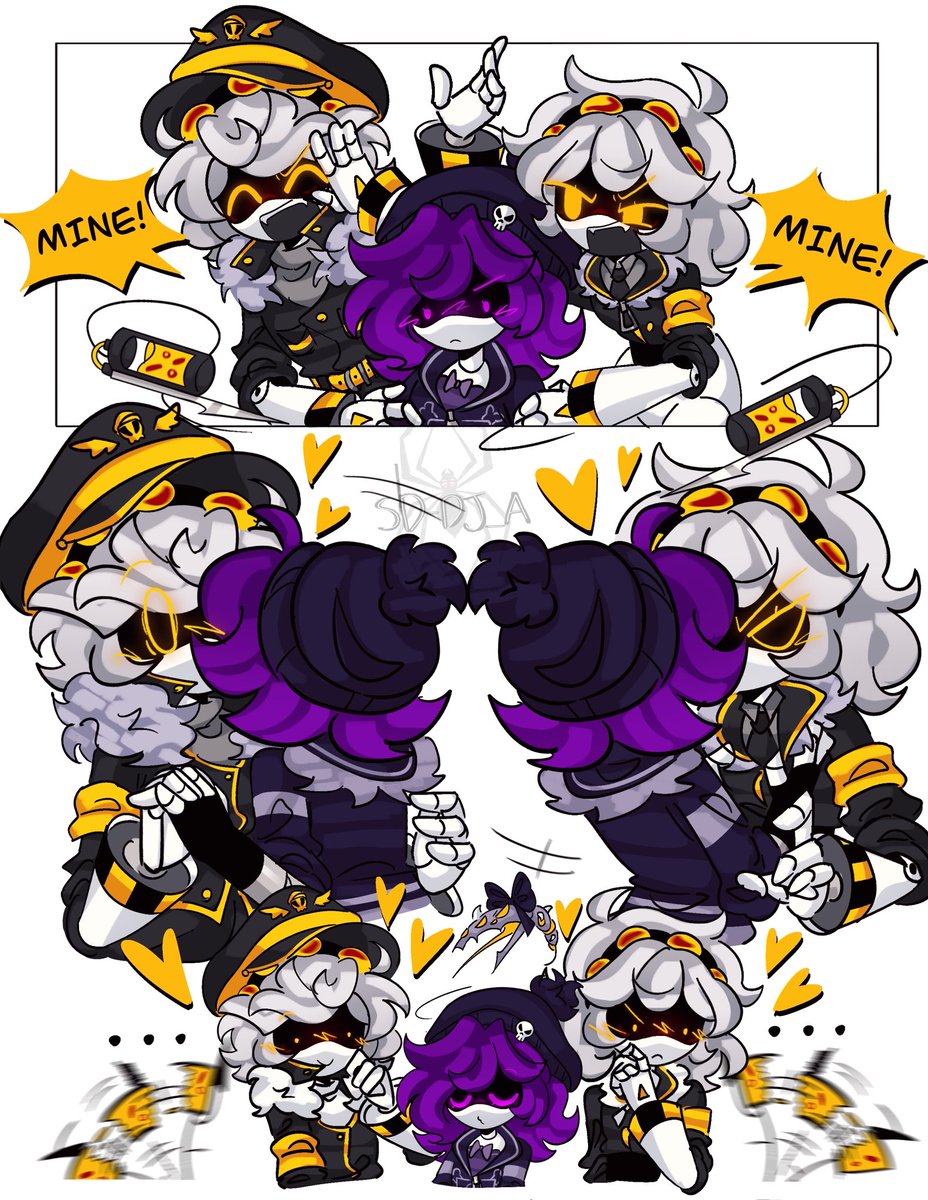 SD_DJA's tweet image. ┇No fighting!
   •
   •
   •
#murdedrones #sdn #SerialDesignationN #sdv #SerialDesginationV #nuzi #vuzi #envyuzi