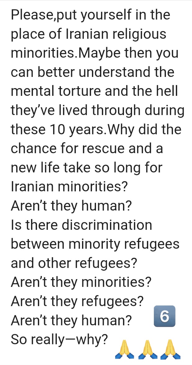 AngelVK20's tweet photo. @HIASrefugees
#IranianRefugees
#JewishValues
๐๐ผ๐๐ผ๐๐ผ https://t.co/J93vbhXQO8