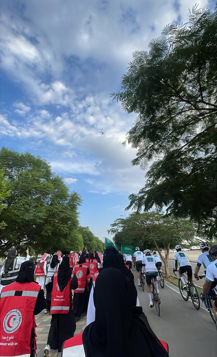 wjiiff's tweet photo. سعدت بمشاركتي مع الهلال الأحمر في مسيرة اليوم الوطني💚🇸🇦 https://t.co/iqqClMyTT8