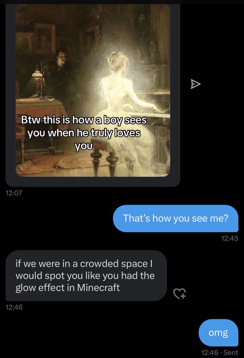 When he’s romantic >>>