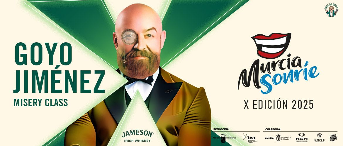 Auditorio El Batel (@el_batel) on Twitter photo Las carcajadas volverán a inundar #ElBatel con <a href="/Goyojimenez/">Goyo Jiménez</a>, que acudirá a #Cartagena con su nuevo show 'Misery Class'.
🟠Ya sabes, el 13 de noviembre tienes una cita imprescindible para reír y reflexionar.
🎟 Venta en 𝐭𝐚𝐪𝐮𝐢𝐥𝐥𝐚𝐬 𝐲 aquí🔗👇 auditorioelbatel.es/evento/goyo-ji… Las carcajadas volverán a inundar #ElBatel con <a href="/Goyojimenez/">Goyo Jiménez</a>, que acudirá a #Cartagena con su nuevo show 'Misery Class'.
🟠Ya sabes, el 13 de noviembre tienes una cita imprescindible para reír y reflexionar.
🎟 Venta en 𝐭𝐚𝐪𝐮𝐢𝐥𝐥𝐚𝐬 𝐲 aquí🔗👇 auditorioelbatel.es/evento/goyo-ji…