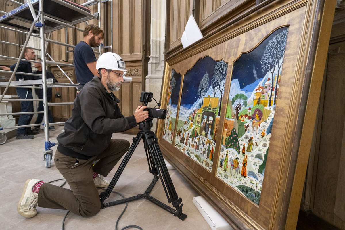 AlainThomasOff's tweet image. [COULISSES CATHÉDRALE] 🎉

En amont de la réouverture de la Cathédrale Saint-Pierre-et-Saint-Paul de Nantes, découvrez en avant-première et de façon exclusive la réinstallation de la « Nativité » d’Alain Thomas dans son nouvel écrin : 

« La chapelle de la Nativité » 😇