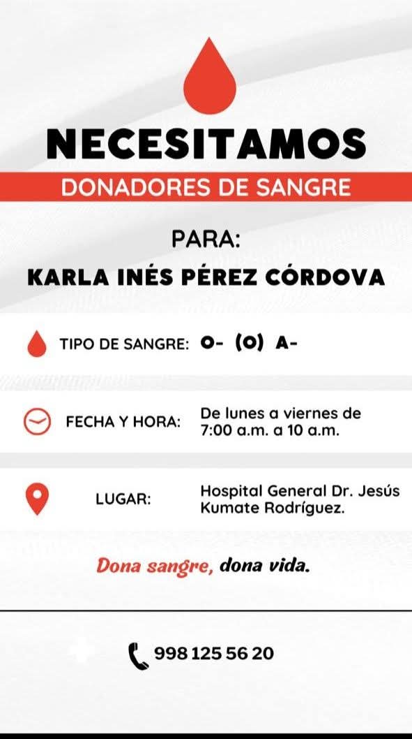 Gente bonita, si me pueden ayudar a #donar o a difundirlo, se los agradecería mucho.
#donacion #donarsangre #Cancun