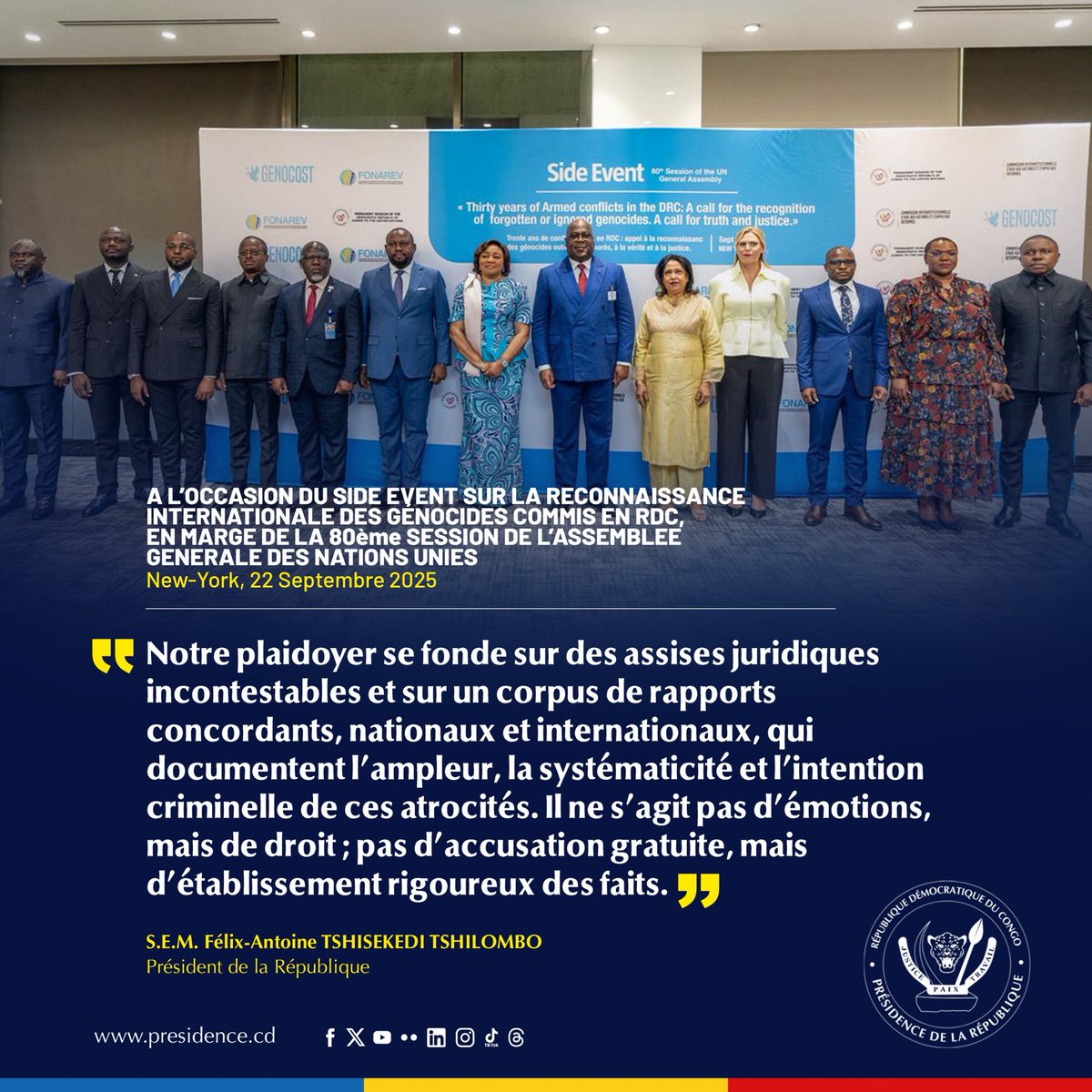 Présidence RDC 🇨🇩 (@presidence_rdc) on Twitter photo 