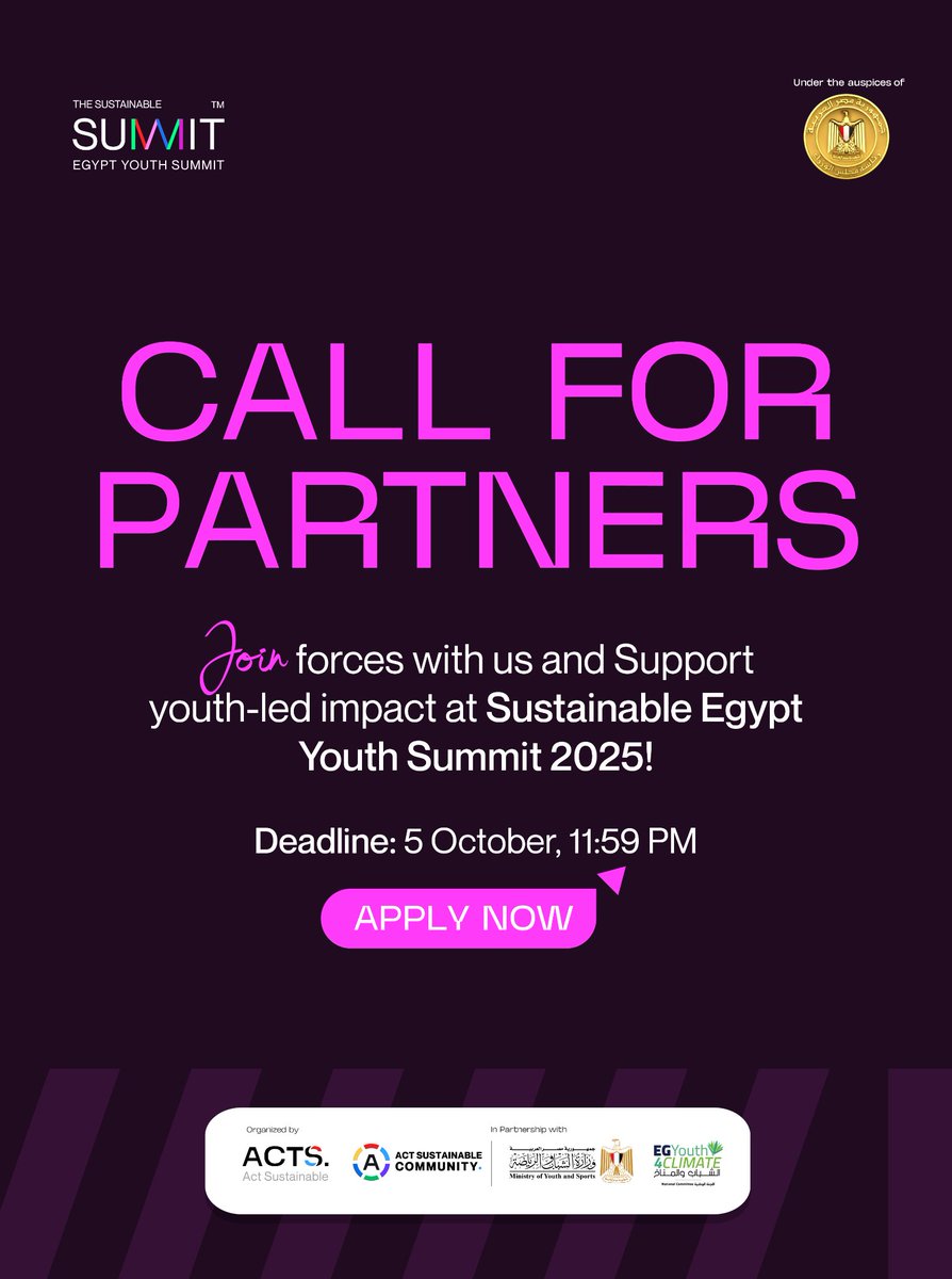 Sustainable Egypt Youth Summit tweet media