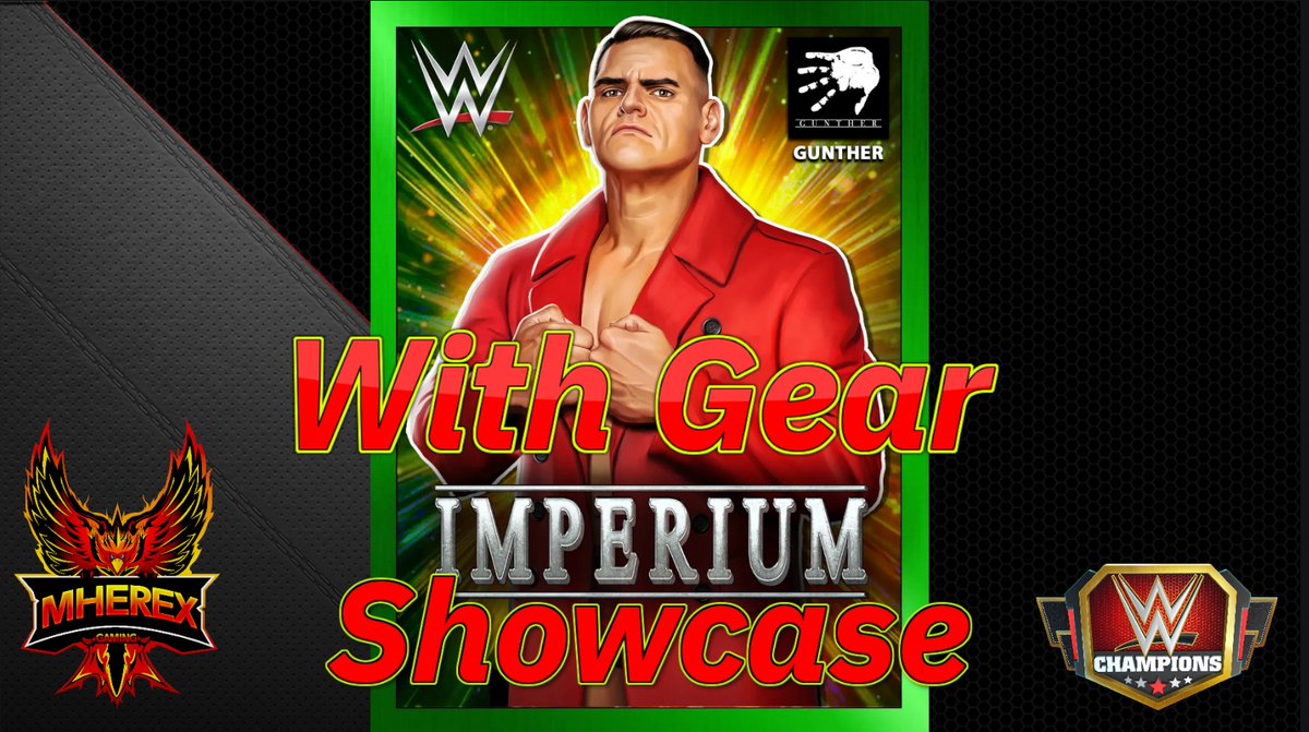Gunther With Gear 6*g Showcase youtu.be/ak54dkvsw1s?si… via <a href="/YouTube/">YouTube</a> <a href="/WWEChampions/">WWE Champions</a> <a href="/GuersansGaming/">Guersan</a>