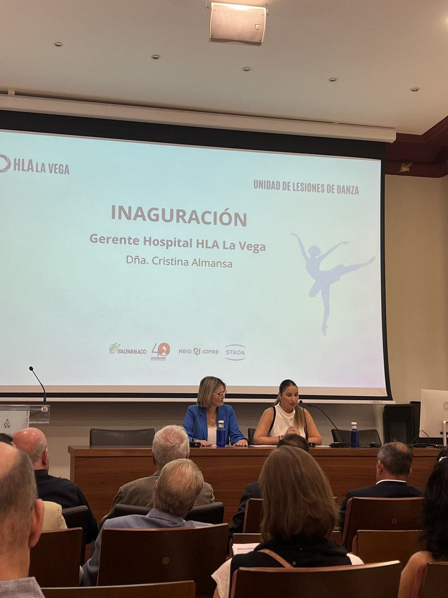 Asistimos a la inauguración de la Unidad de Lesiones de Danza de <a href="/GrupoHLA/">Grupo HLA</a> en el <a href="/RealCasinoMur/">Real Casino de Murcia</a>