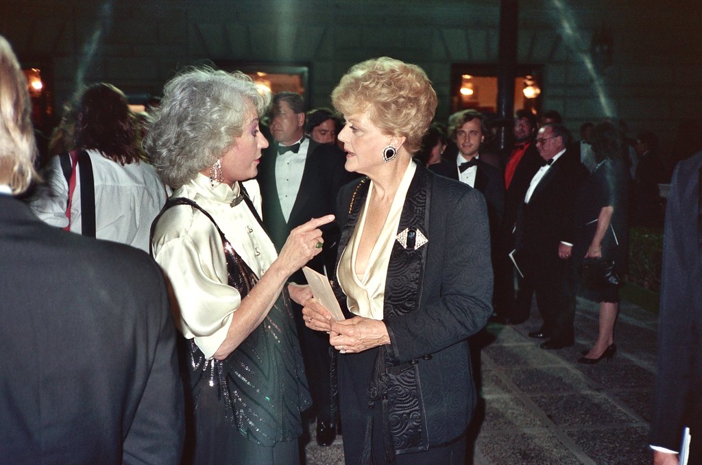 Bea Arthur and Angela Lansbury