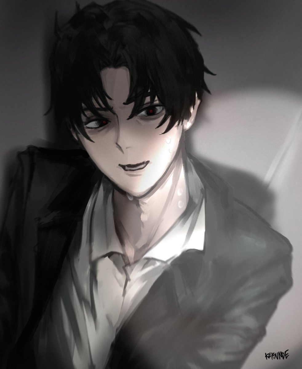 drawing soleum being scared and sweating is a hobby #gsgw