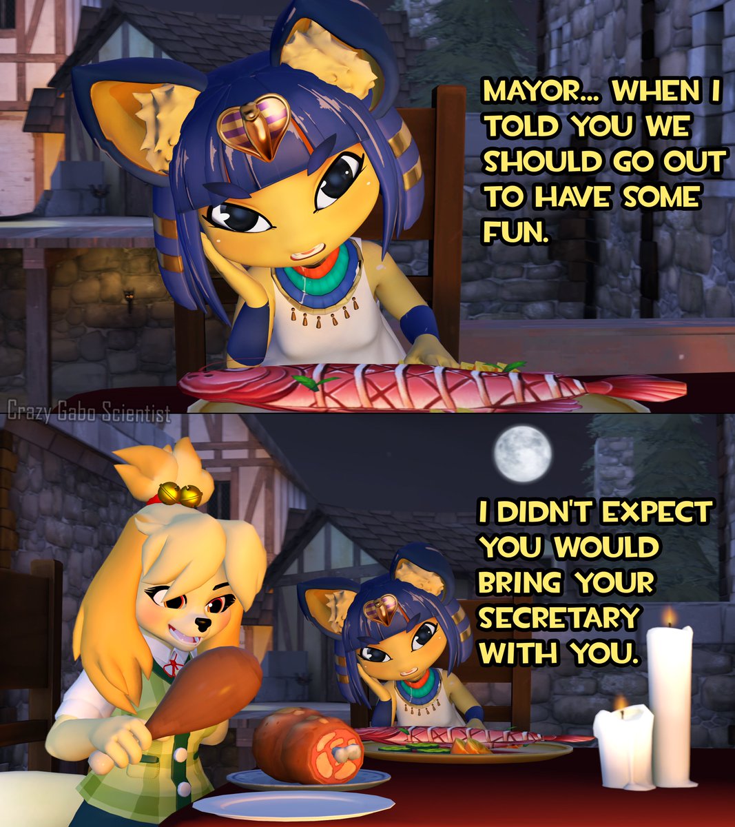 ๐Crazy_Gabo_Scientist๐ (@gaboscientist) on Twitter photo In your defense Isabelle followed you to avoid certain home-wrecking cat from taking you away from her.
Ankha model by: <a href="/RaulBP87/">Zy0n7</a>
Isabelle model by: <a href="/highwizard10/">highwizard๐</a>
and ported by: <a href="/TheDoomguySFM/">The-DoomguySFM - (thedoomguysfm.bsky.social)</a>
#Animal_Crossing #AnimalCrossing #Isabelle #IsabelleAnimalCrossing #Ankha #SFM In your defense Isabelle followed you to avoid certain home-wrecking cat from taking you away from her.
Ankha model by: <a href="/RaulBP87/">Zy0n7</a>
Isabelle model by: <a href="/highwizard10/">highwizard๐</a>
and ported by: <a href="/TheDoomguySFM/">The-DoomguySFM - (thedoomguysfm.bsky.social)</a>
#Animal_Crossing #AnimalCrossing #Isabelle #IsabelleAnimalCrossing #Ankha #SFM