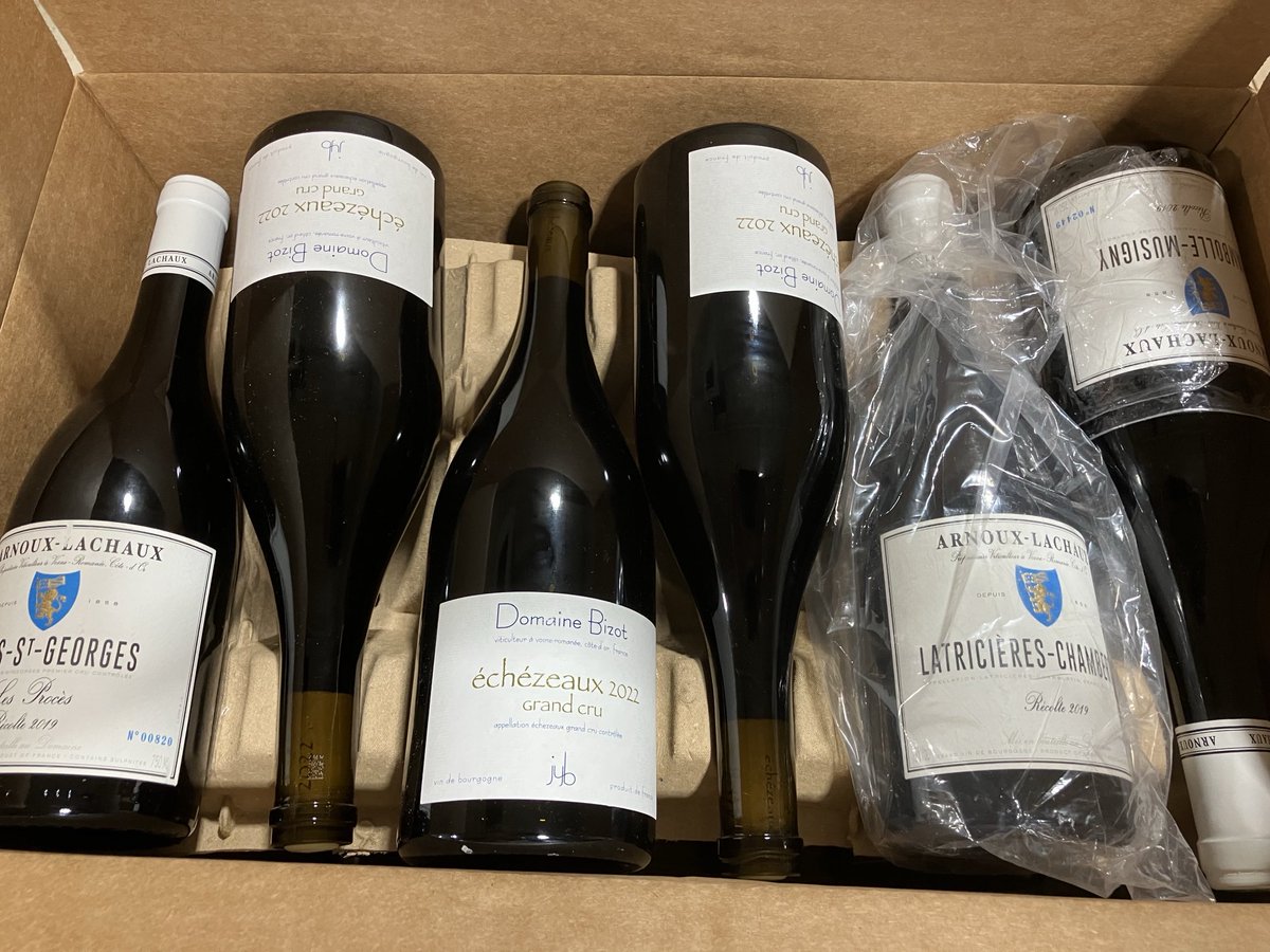 Gotta love Fall wine deliveries