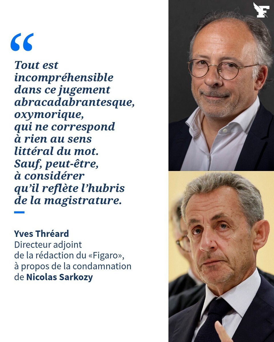 L’éditorial d’Yves Thréard, directeur adjoint de la rédaction du «Figaro». →l.lefigaro.fr/OhQ