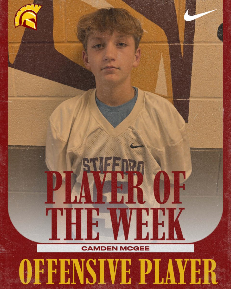 cammcgee16's tweet image. 🏈😎🔥
7th Grade Stafford Spartans 

@adamgorney @BrianDohn247 @Coach2Bless #itfactor