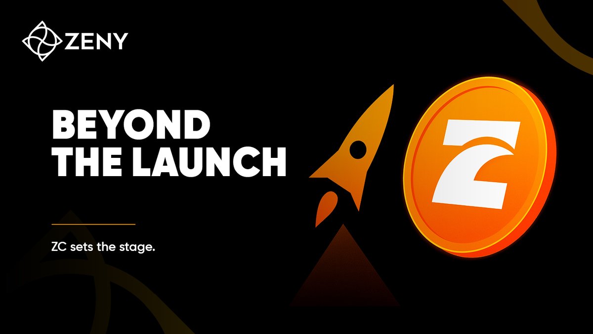 zenyprotocol's tweet image. The ZC Global Launch is just the beginning 🚀
Trading, new integrations, and ecosystem growth are already on the horizon 🌐✨
Stay tuned — the journey is only starting
#ZENY #ZC #FutureWeb3 #TokenLaunch