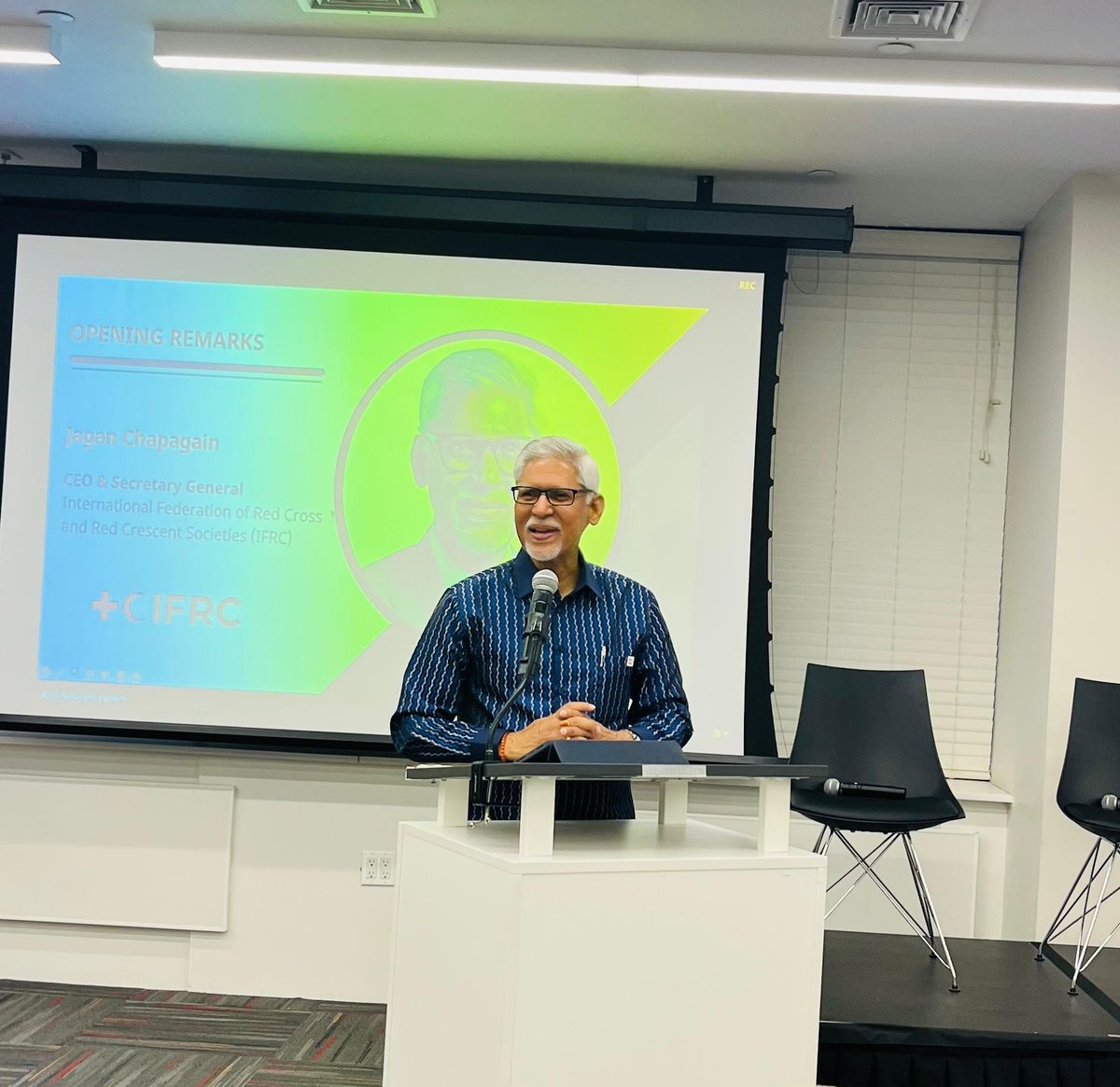 “In crises, a person with diabetes still needs insulin." This central question drove a powerful #UNGA80 side event co-hosted by <a href="/ifrc/">IFRC</a>. Thanks to all partners &amp; states for the commitment to ensure a crisis isn't a death sentence for people with #NCDs &amp; #MentalHealth conditions.