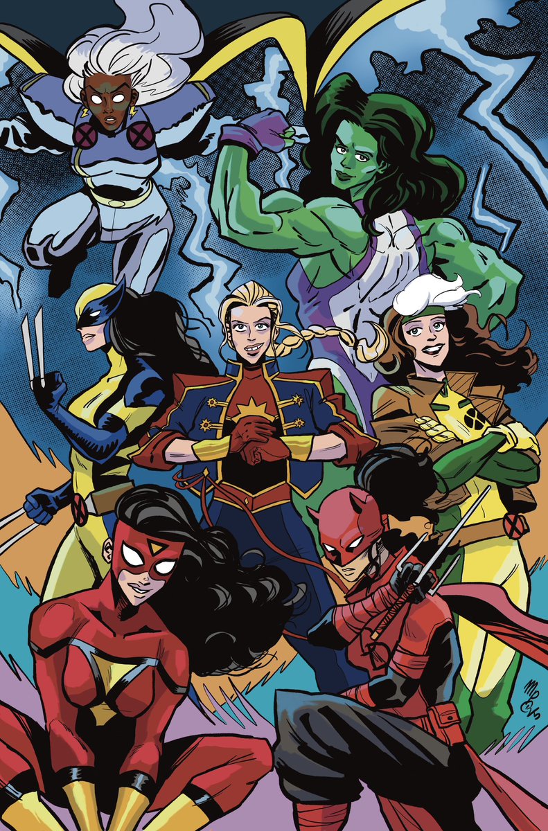maxpinelliart's tweet photo. Marvel Women comm https://t.co/DGAQxBYjEl