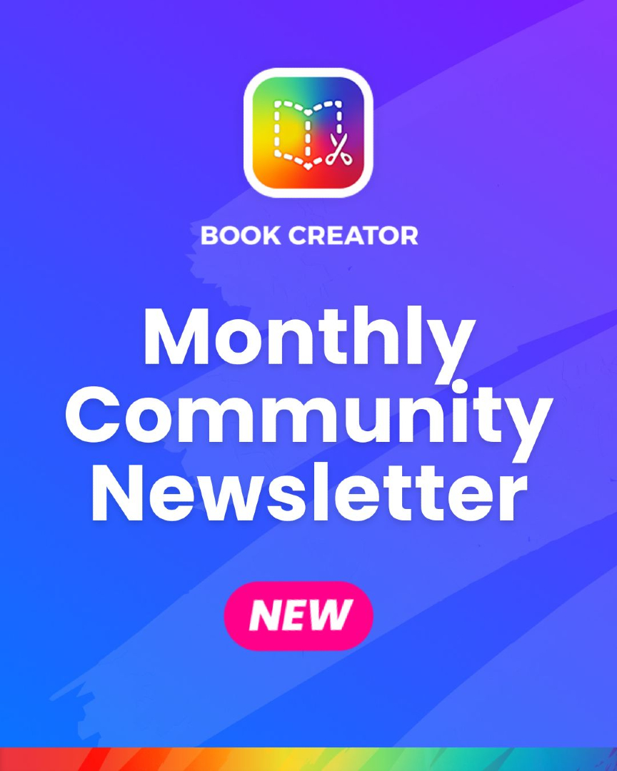 BookCreatorApp's tweet image. 📬 Stay in the loop!

Each month we share our top tips, teacher stories, and creative ideas in the Book Creator Newsletter.

Don’t miss the next issue — sign up today! 👉 f.mtr.cool/fwadjwqnua

#EdTech #TeacherTips #BookCreator #CreativeClassrooms