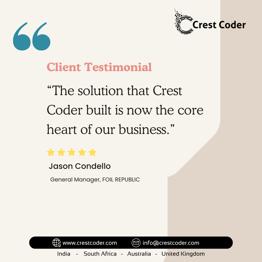 CrestCoder's tweet image. ⭐ What Our Customers Say About Us